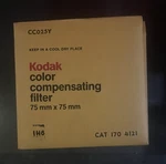 Kodak CC025Y Color Compensating Filter 75MM X. Fixed Price $11.99.