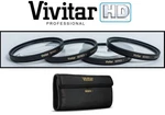 New 43MM Vivitar Hi-def 4-PCS +2 +4 +10 Close Up Macro Lens Kit. Fixed Price $16.95.