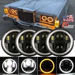 4PC 3/4" 5.75 Inch Round Led Headlights Hi/lo Beam Fit Datsun 620 Pickup 72-74. Fixed Price $88.00.