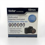 Vivitar VIV-FKGR6-77 6-PIECE Multi-coated Rotating Graduated Color Filter Set. Fixed Price $34.99.