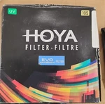Hoya 105MM Evo Antistatic Uv Filter Open Box. Fixed Price $112.52.