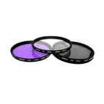 Zeikos 72MM Multi Coated Filter Kit: Uv+cpl+fld. Fixed Price $9.99.