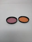 Tiffen SF-52M Hi-trans Fl-d & 52B Camera Filters. Fixed Price $15.29.
