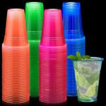 50 Pack Blacklight Party Glow Cups 16 Oz Plastic Neon Disposable In Th. Fixed Price $29.10.