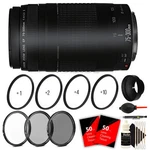 Canon Ef 75-300MM F4-5.6 Iii Lens For Eos Rebel 70D 60D T5 T6I T3I Accessory Kit. Fixed Price $195.99.