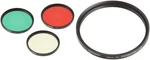 New Tiffen 58MM Black & White 3 Filter Kit Red Yellow Green + Uv Protector. Fixed Price $79.99.
