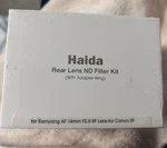 Haida Rear Lens Nd Filter Kit & Adapter Ring Samyang Af F2.8 For Canon Rf. Fixed Price $49.00.