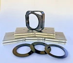 10 Cokin Gradual Filters With Holder And Adapter Rings. Fixed Price $120.00.
