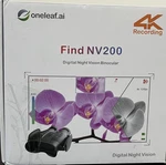 Oneleaf Ai Find NV200 True 4K 35MM Vision Binoculars, Day/night. Fixed Price $499.95.