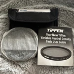 Tiffen 77MM Variable Neutral Density Camera Lens Filter Circular Threaded. Fixed Price $55.00.