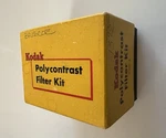 Vintage Kodak Polycontrast Kit Model W Original Box And Filters Only. Fixed Price $19.99.