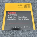 Kodak 163 8196 Wratten Filter 150MM 6" Sq Gel CC025C New. Fixed Price $59.99.