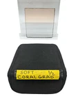 Tiffen 4X4" Coral 1/2 Soft-edge Graduated Filter Se Mfr #44CGCO12S. Fixed Price $200.00.