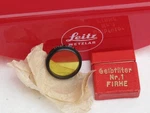 Leica Firhe E19 Yellow Filter In Red Box For 5CM 3.5 Elmar , Us Seller "lqqk". Fixed Price $95.00.